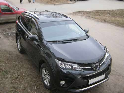 Рейлінги ОЕМ (2 шт) для Toyota Rav 4 2013-2018 Сірі