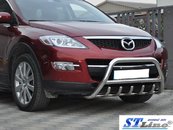 Кенгурятник з перемичкою і грилем D60 для Mazda CX-9 2006-2012