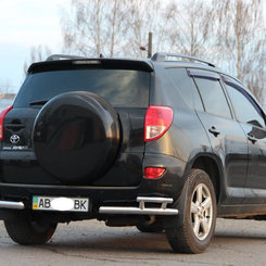 Задня захист куточки STline для Rav4 2006-2012