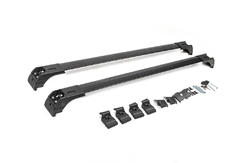 Перемички на інтегровані рейлінги 2шт. (із замком) Erkul SkyBar Туреччина чорні для Bmw X5 2014→