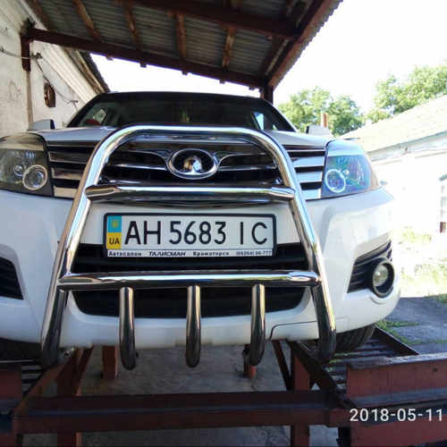 Кенгурятник високий для Haval H3