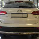 Захист заднього бампера Hyunda SantaFe (2012-) (одинарна) d60