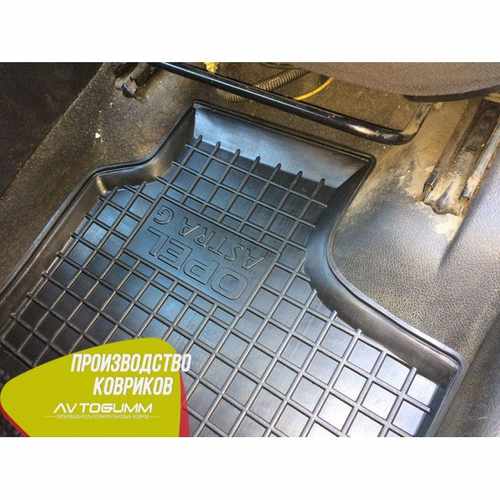 Автомобільні килимки в салон гумові (Avto-Gumm) для Opel Astra G 1998-2003