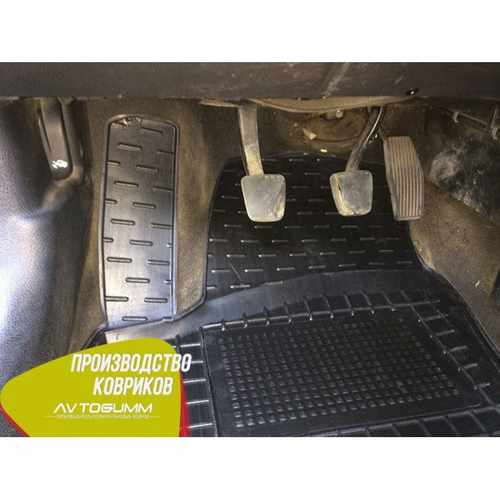 Автомобільні килимки в салон гумові (Avto-Gumm) для Opel Astra G 1998-2003