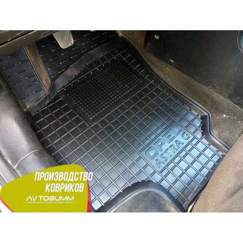 Автомобільні килимки в салон гумові (Avto-Gumm) для Opel Astra G 1998-2003