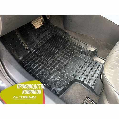 Автомобільні килимки в салон гумові (Avto-Gumm) для Opel Astra H 2007-