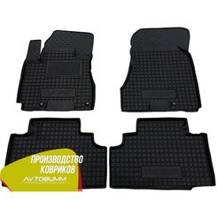 Автомобільні килимки в салон гумові (Avto-Gumm) для Hyundai Tucson 2004-2014