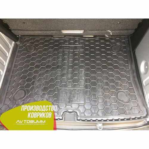 Килимок в багажник Avto-Gumm для Fiat Fiorino (Qubo)