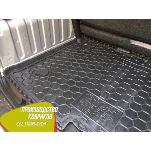 Килимок в багажник Avto-Gumm для Fiat Fiorino (Qubo)