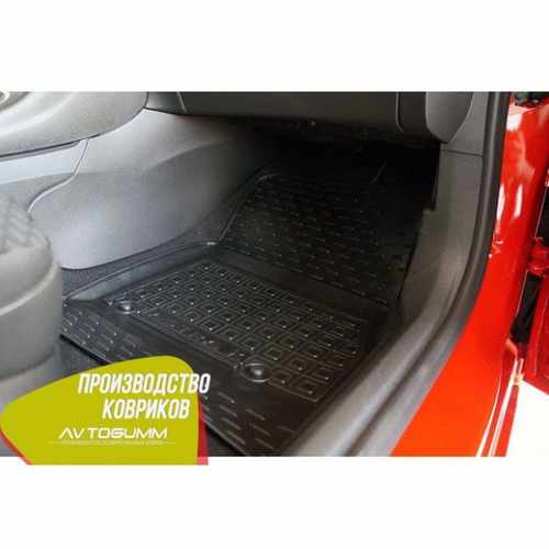 Автомобільні килимки в салон гумові (Avto-Gumm) для Opel Astra K 2015+