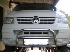 Кенгурятник із грилем для Т5 2003-2010