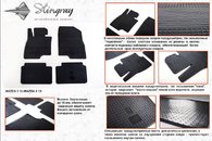 Передні гумові килимки Mazda 6 13+, Stingray