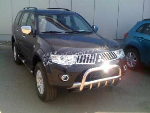 Кенгурятник передня дуга для Mitsubishi Pajero Sport 2008-2015/ l200 2006-2015