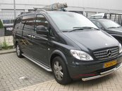 Передня дуга (чорний метал) подвійна для Vito/Viano 639