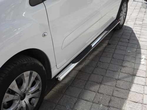 Пороги труба для Caddy коротка база