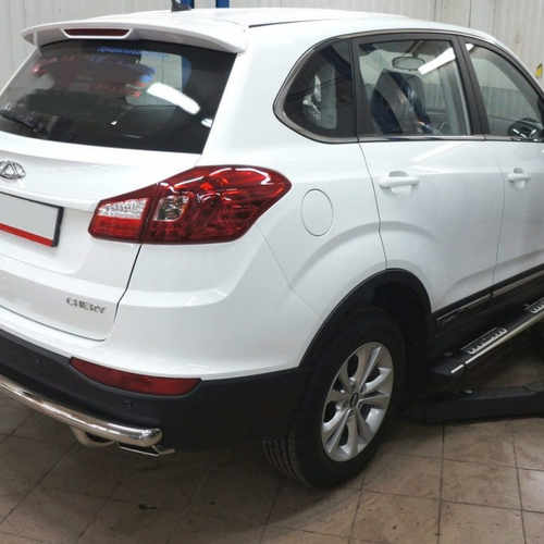 Захист заднього бампера Chery Tiggo 5 2015+ (одинарна) d60