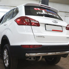 Захист заднього бампера Chery Tiggo 5 2015+ (одинарна) d60