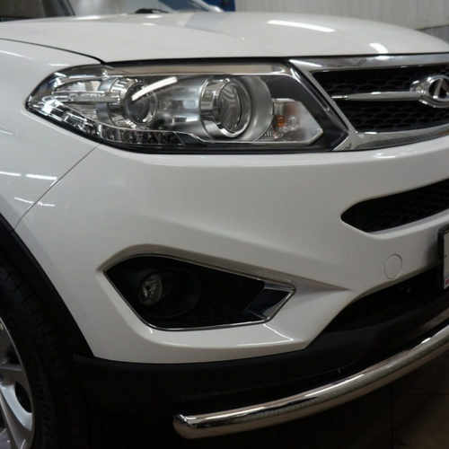 Захист переднього бампера Chery Tiggo 5 2015+ (одинарний) d60