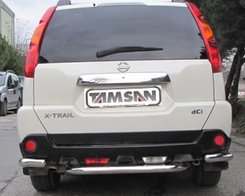 Захист заднього бампера куточки Tamsan для X-trail T31