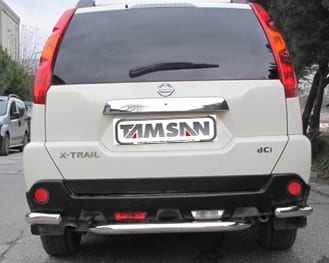 Захист заднього бампера куточки Tamsan для X-trail T31
