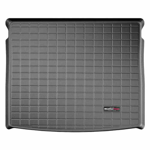 Килимок в багажник Weathertech USA для BMW X1 2015-чорний. з кріпленнями зад сидінь