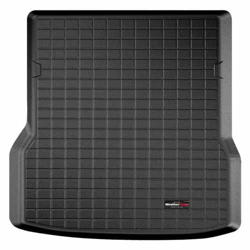 Килимок в багажник Weathertech USA для Tesla Model S 2012 - чорний задній великий