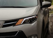 Передні світлодіодні LED фари з ДХО на 2013-2016 Rav4