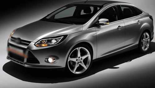 Передні фари DRL Ford Focus 3 2012+ (ксенонові)