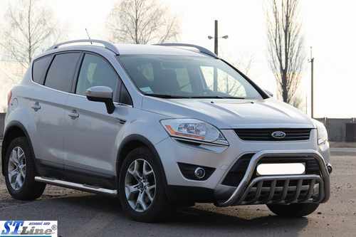 Кенгурятник з грилем для Ford Kuga 08-12