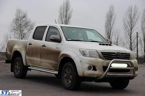 Кенгурятник з двома перемичками для Тойота Hilux