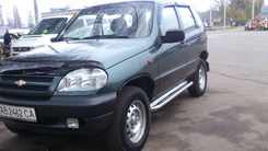 Пороги лист нержавійка для Шевроле Нива 08-