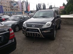 Кенгурятник подвійний для Ссанг Йонг Рекстон W 2012-