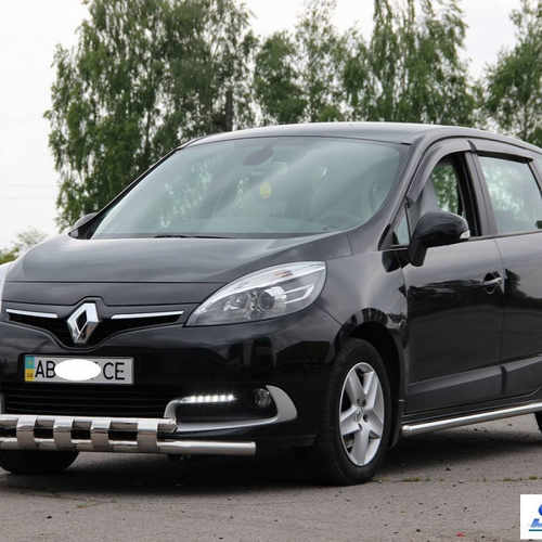 Захист переднього бампера для Renault Scenic III (2009+)