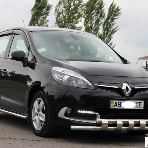 Захист переднього бампера для Renault Scenic III (2009+)