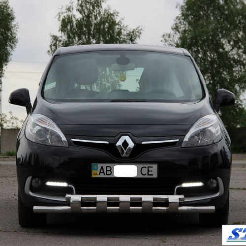 Захист переднього бампера для Renault Scenic III (2009+)