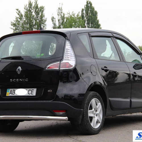 Захист заднього бампера для Renault Scenic III 2009+