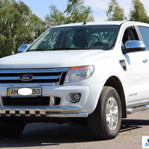 Захист переднього бампера для Ford Ranger 2012-