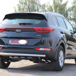 Захист заднього бампера пряма для Kia Sportage 2016-