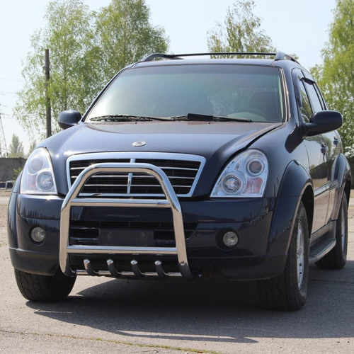 Кенгурятник високий D60 для Ссанг Йонг Рекстон 2006-2012