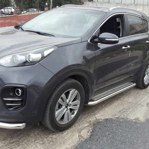 Передій захист для Kia Sportage 2016+ 60/42  мм