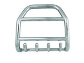 Кенгурятник високий з двома перемичками і грилем для Chery Tiggo 2012+