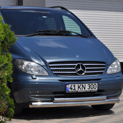 Передій захист подвійний для Hyundai IX-35 2010+