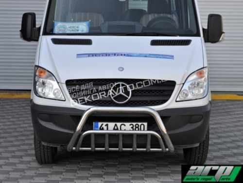 Кенгурятник з гратами для Mercedes Sprınter 1995-2006