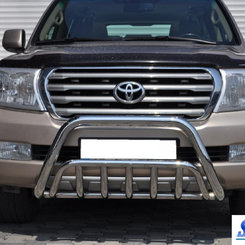 Кенгурятник з гратами для Toyota Land Cruiser 200