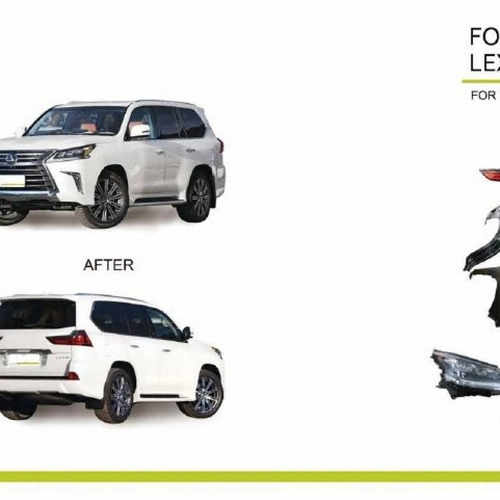 Комплект рестайлінгу Lexus LX з моделі на 2008-2015 TRD Superior 2018+