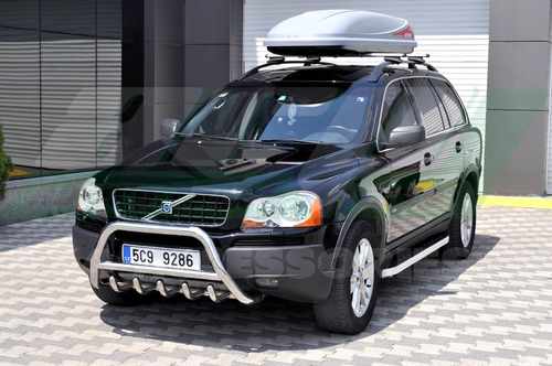 Кенгурятник з перемичкою і грилем D60 для Volvo XC-90 2004-2015