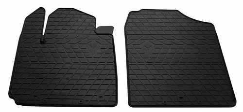 Килимки в салон Stingray для Kia Picanto III 16-/ Hyundai i10 13- (design 2016) (передні - 2 шт) 1010132F