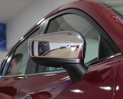 Хром накладки на дзеркала Mazda 3 2014- / 6 2013- (хромований пластик)