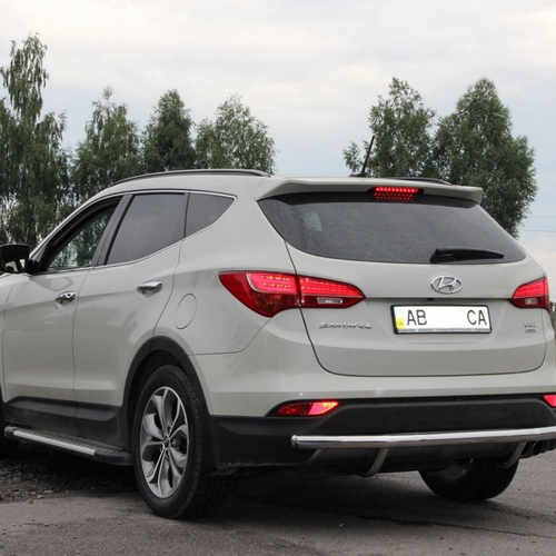 Задня захист труба для Santa fe 13+