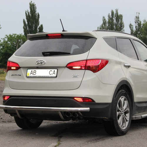 Задня захист труба для Santa fe 13+